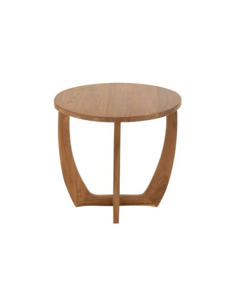Table D'appoint Bruni Teck Naturel