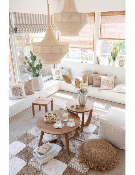 Table D'appoint Bruni Teck Naturel