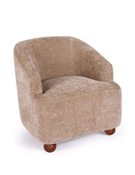 Fauteuil Dakota Taupe