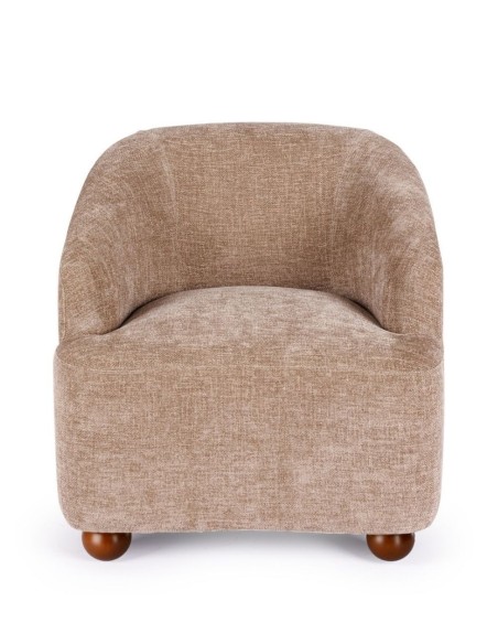 Fauteuil Dakota Taupe