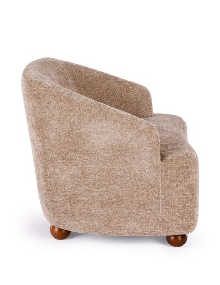 Fauteuil Dakota Taupe