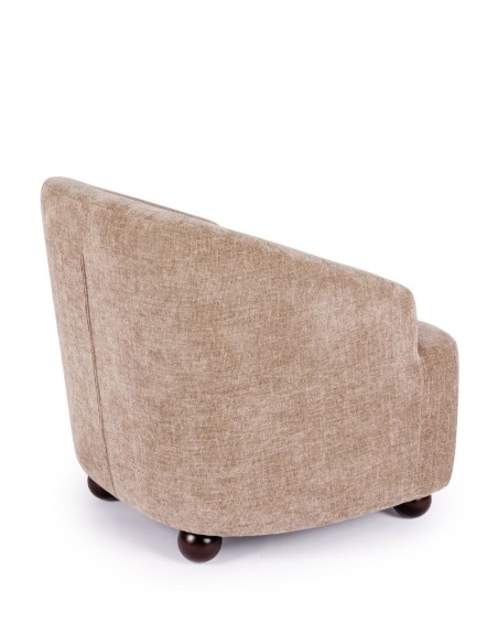 Fauteuil Dakota Taupe