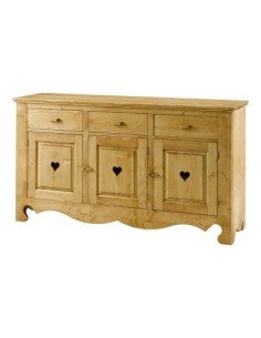 bahut en pin massif huilé 2