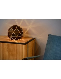 OTONA - Lampe de table - Ø 25 cm - 1xE27 - Noir 2