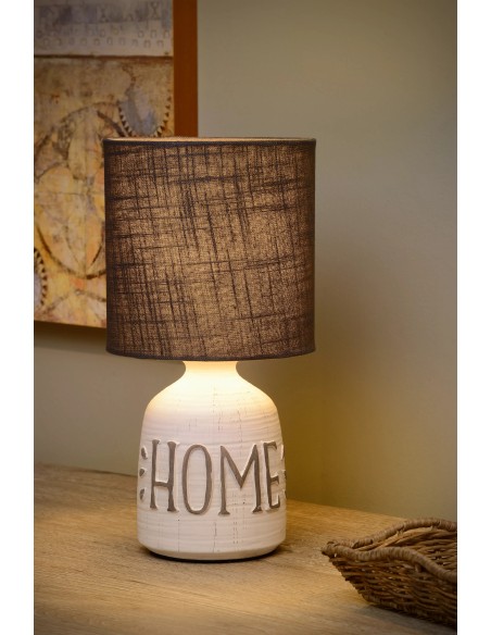 COSBY - Lampe de table - Ø 16,5 cm - 1xE14 - Gris home