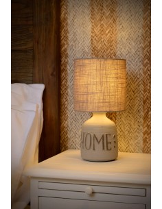 COSBY - Lampe de table - Ø 16,5 cm - 1xE14 - Gris home 2