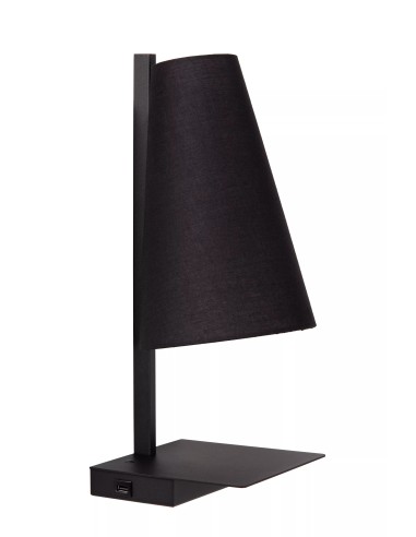 GREGORY - Lampe de chevet / Applique mural - 1xE27 - Point de recharge