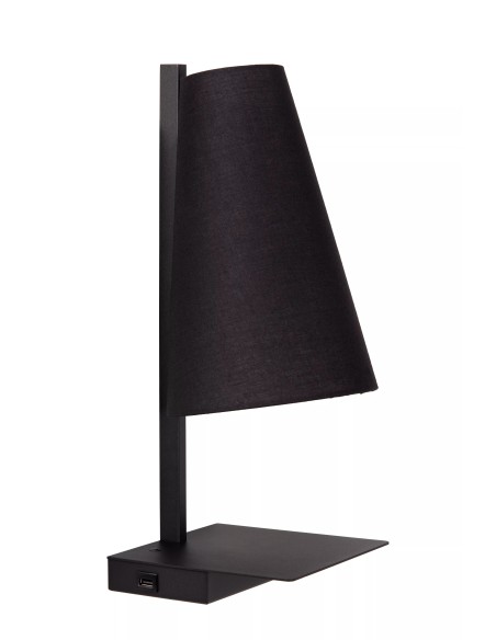 GREGORY - Lampe de chevet / Applique mural - 1xE27 - Point de recharge