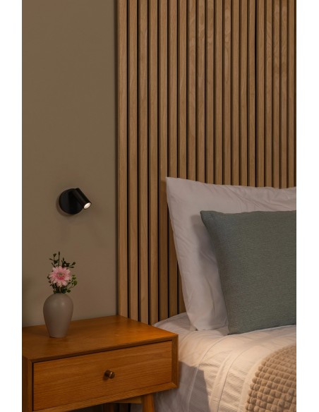 Lucide TONI - Spot mural / Applique mural Rechargeable - Batterie/Pile