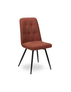 chaise repas girardeau tissus pieds métal noir