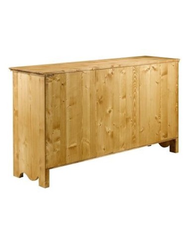 bahut en pin massif huilé