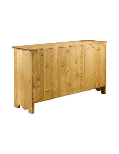 bahut en pin massif huilé