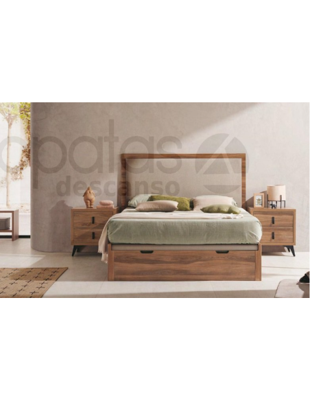 lit coffre condor gain de place bois