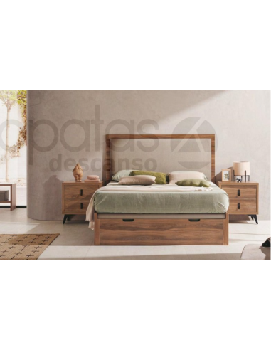 lit coffre condor gain de place bois