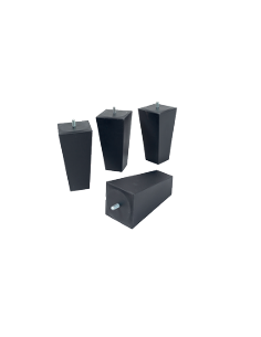 pieds de lit gris anthracite fuseau sommiers tapissiers