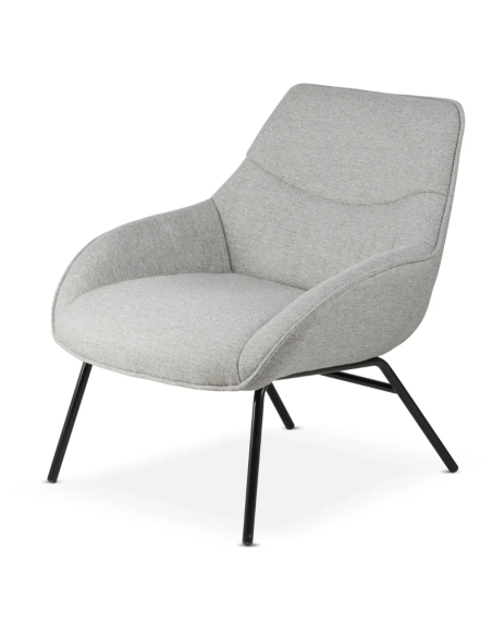 Fauteuil Martin Gris clair