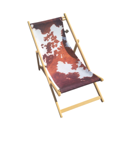 Transat Peau de vache marron 2
