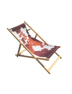 Transat Peau de vache marron