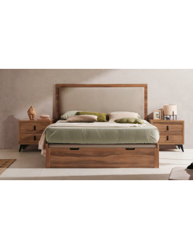 lit coffre condor gain de place bois