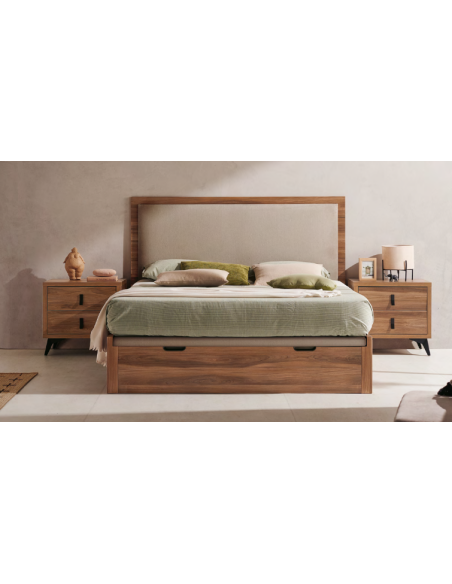 lit coffre condor gain de place bois