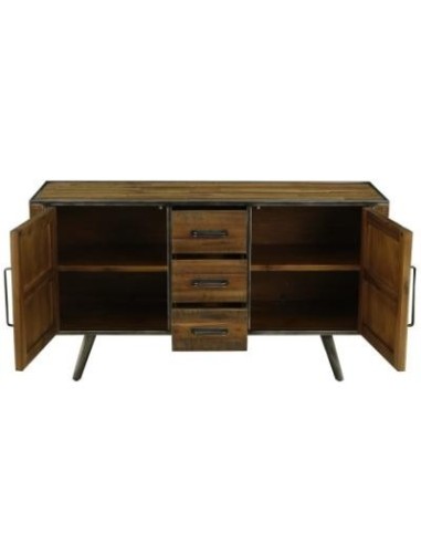 Bahut Bois et Métal Cusco | Meubles Mathieu