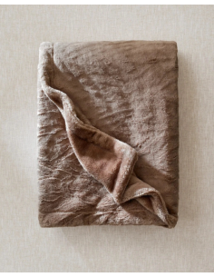 Plaid polaire - Tigre Taupe - 150/200 2