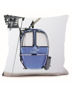 Coussin 40 x 40 œuf bleu