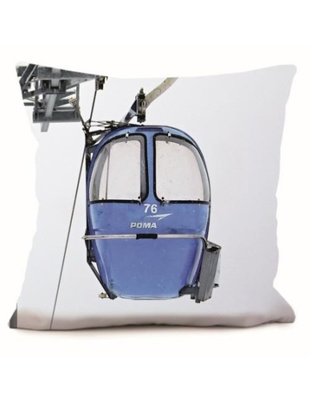 Coussin 40 x 40 œuf bleu