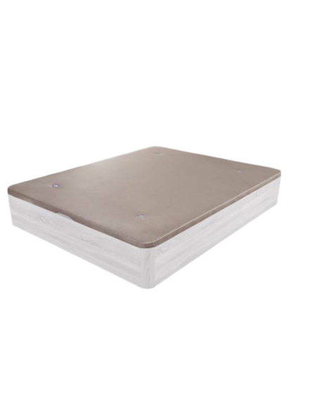 Lit-coffre Blanc Cérusé - 140/190