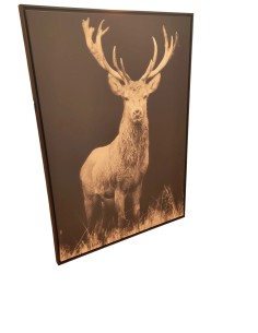 Tableau cerf 104 x 144 cm