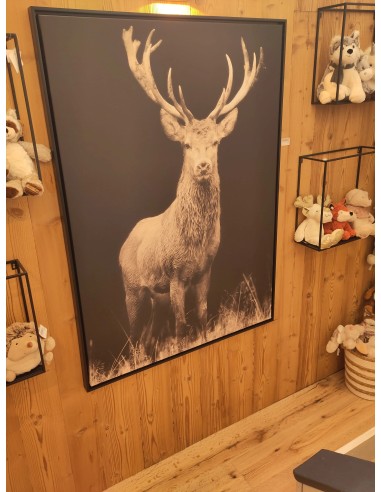 Tableau cerf 104 x 144 cm
