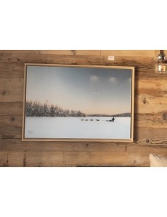 Tableau L'UNIS DE LACH (Chien traineau) - 60/90 2
