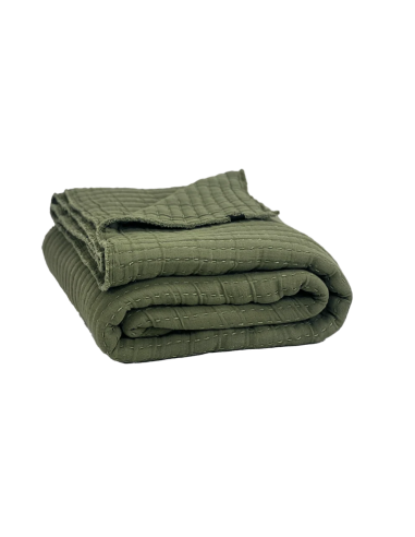 Couvre-lit "Tivoli" Kaki - 240/260