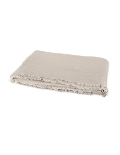 Plaid VANLY - coloris Naturel- 130/180 2