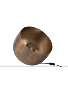 Lampe Métal Or 2