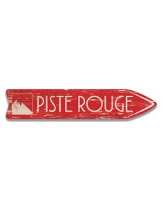 Flèche de signalisation piste rouge BlackPeuf 50 cm