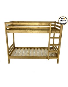 Lits superposés pin massif huilé 80 x 190