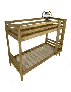 Lits superposés pin massif huilé 80 x 190 2