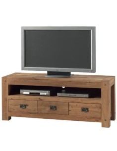 Meuble Tv en chêne massif huilé 150 cm