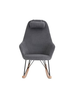 Rocking-chair gris