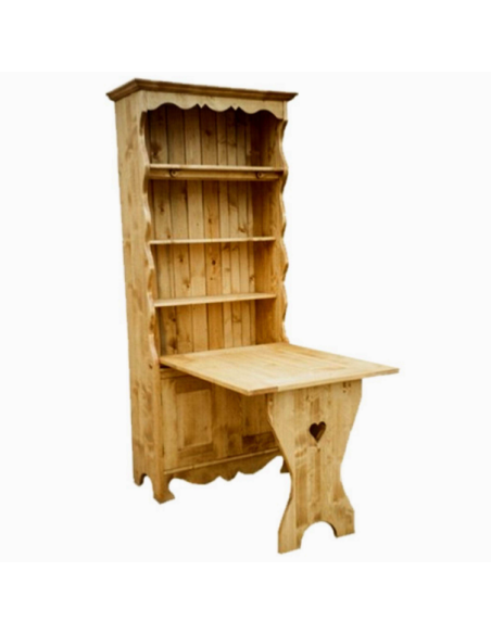 Table de berger de style montagne en pin massif