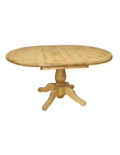 Table ronde en pin massif diamètre 110 cm 2