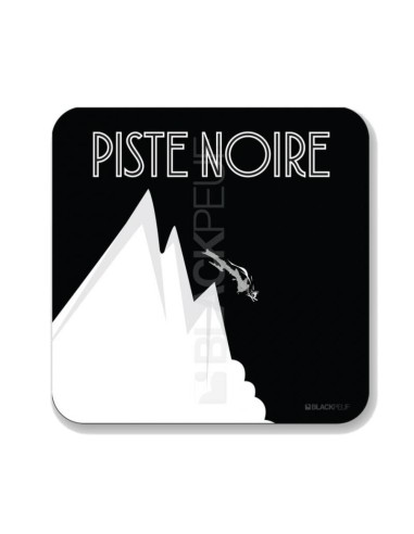 Tableau BlackPeuf piste noire 20x20