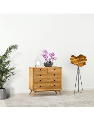 Commode en bois massif