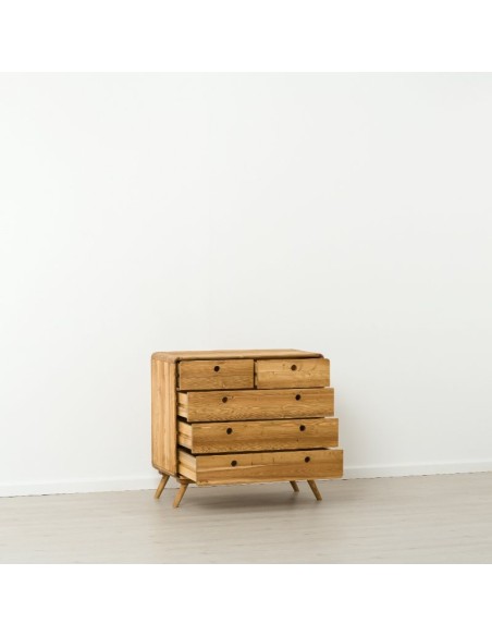 Commode en bois massif