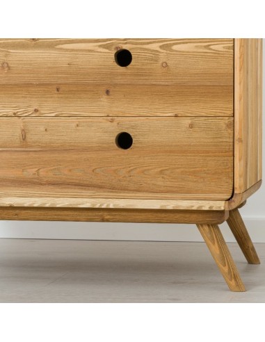 Commode en bois massif